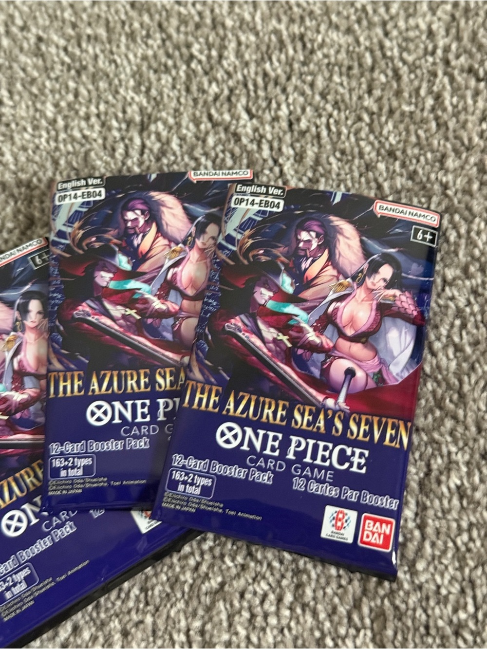 One Piece Trading Card Game - azure of the seas - 50 cards BULK ONLY - Picture 3 of 3
